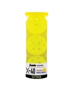 X-40 Pickleballs Optic Yellow 3 pack