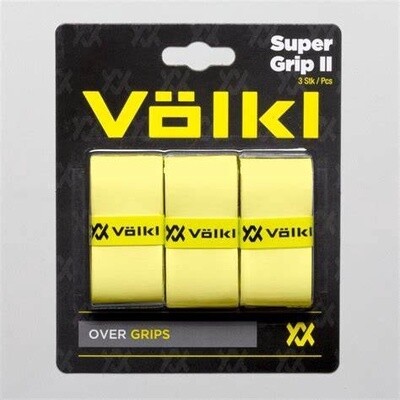 Super Grip II Neon Yellow 3 pack