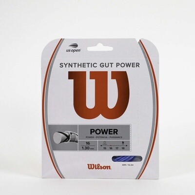 Synthetic Gut Power 16G/1.30 String Bright Blue
