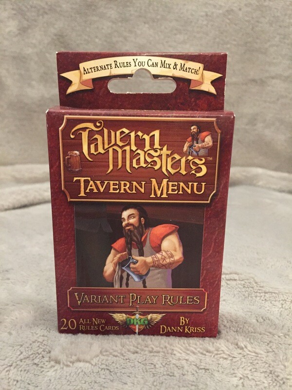 Tavern Masters: Tavern Menu Add-On Deck
