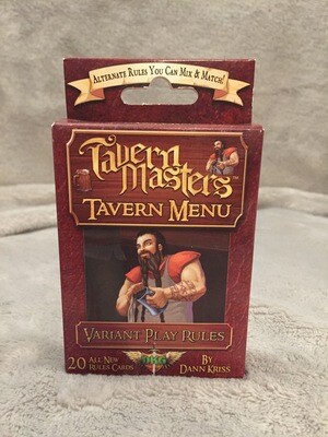 Tavern Masters: Tavern Menu Add-On Deck