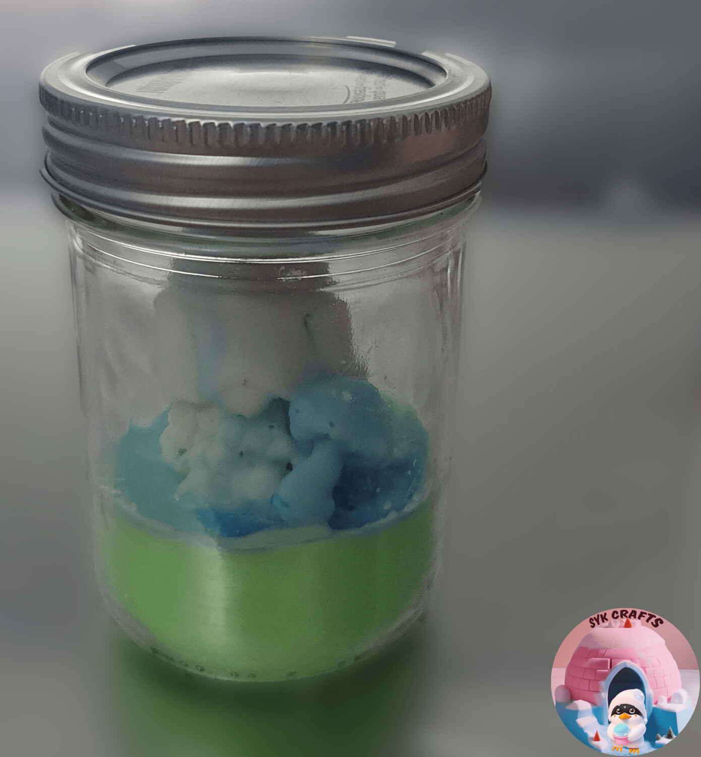 Green Gnomesicle Candle