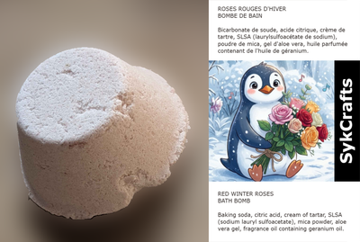 Winter Roses Bath Bomb
