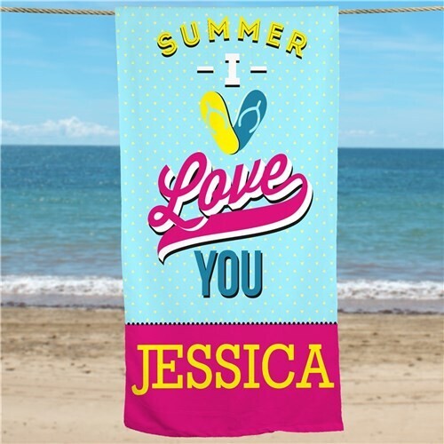 Love Summer Beach Towel