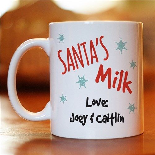 Personalized Cookies  for Santa Mug