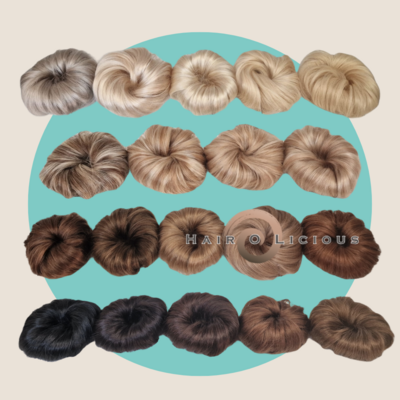 Human Hair Buns