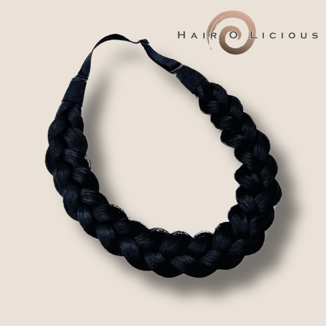 Fluffy Braid | Black
