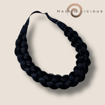 Fluffy Braid | Black