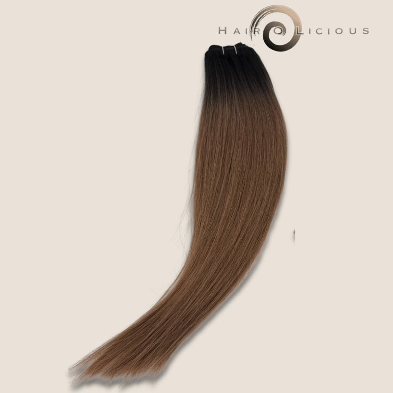 Machine Weft | 100 gram | 50 cm | Kleur 1B/18
