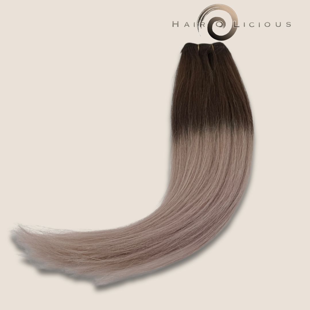 Machine Weft | 100 gram | 50 cm | Kleur L-Gray