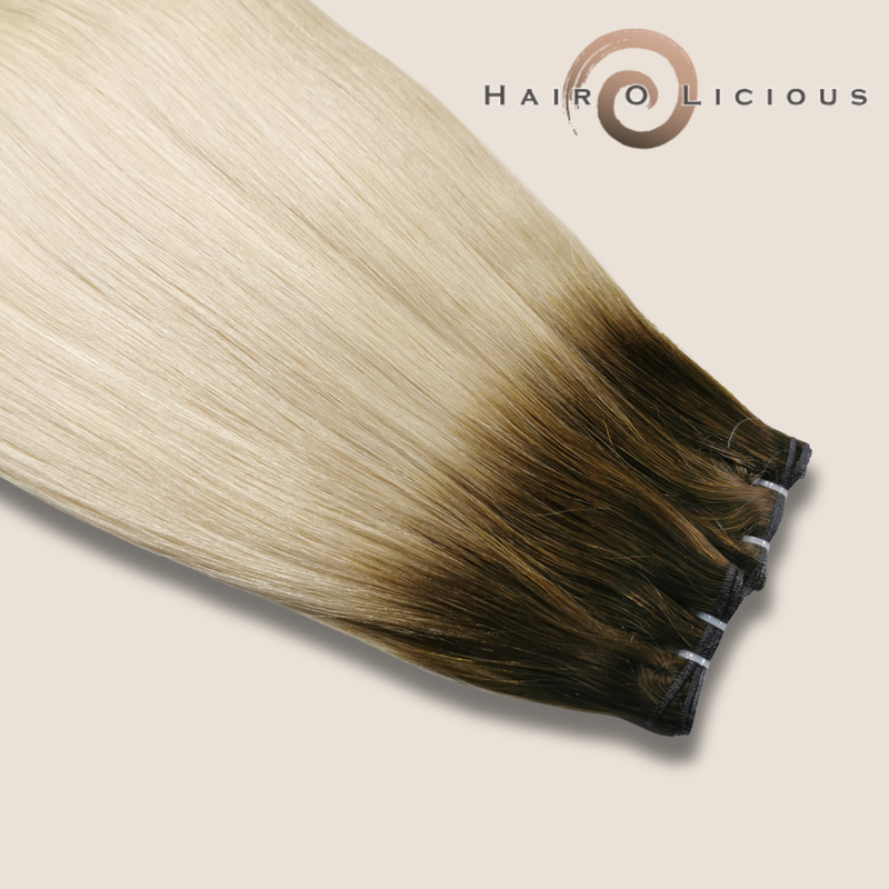 Genius Weft | European Hair | #4/60 Ombre