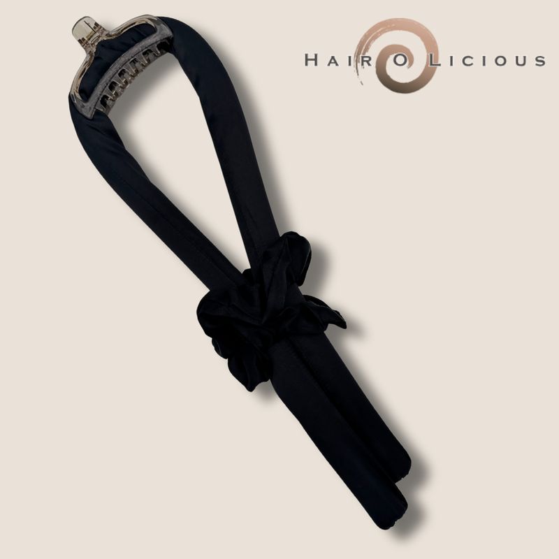 Heatless Curls Black