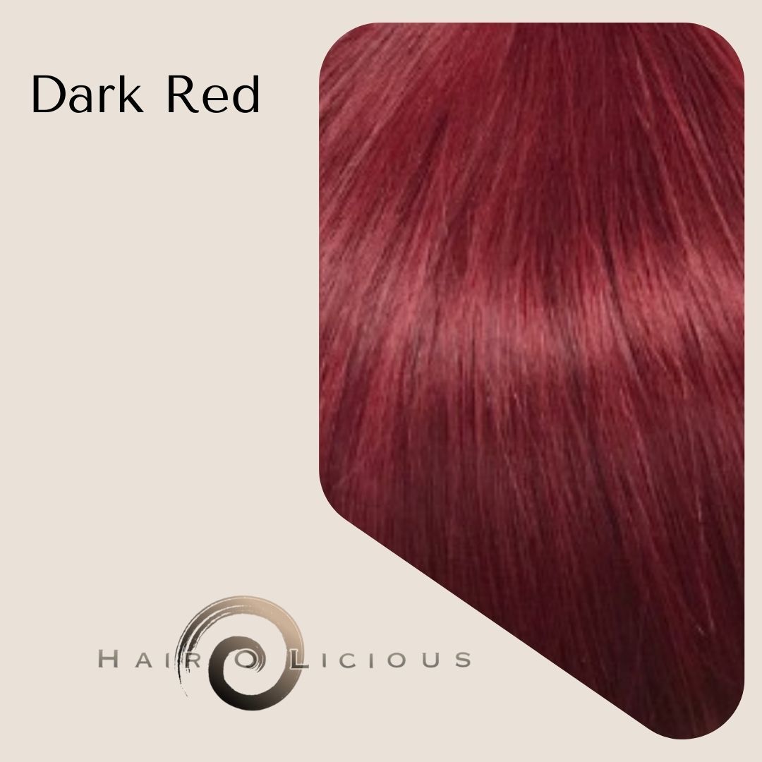 Genius Weft | Vietnamese Hair | #Dark Red