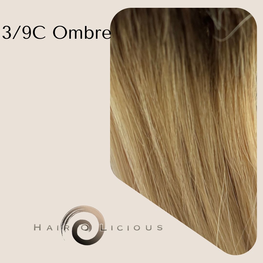 Genius Weft | Vietnamese Hair | #3/9C Ombre