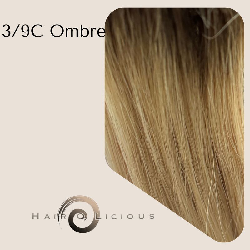 Genius Weft | Vietnamese Hair | #3/9C Ombre