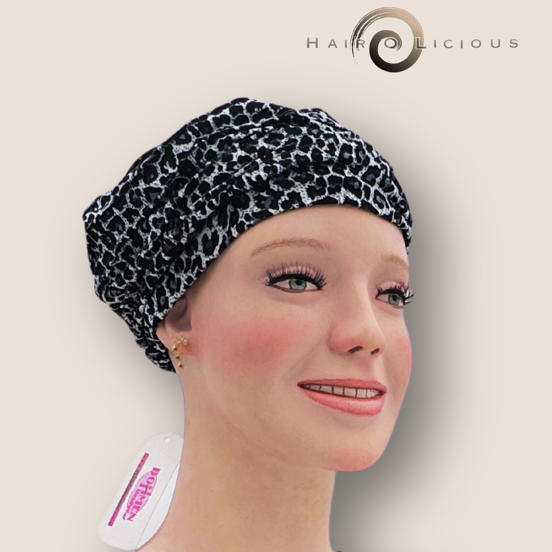 Comfortable and Stylish Cap | Model: ROMY | Color B29 Leopard  | Dohmen Headwear