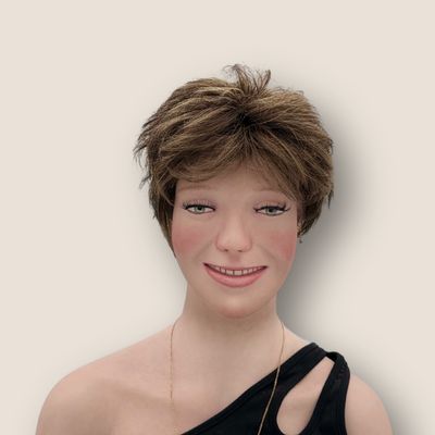 Modess Niki midden bruin blonde highlights