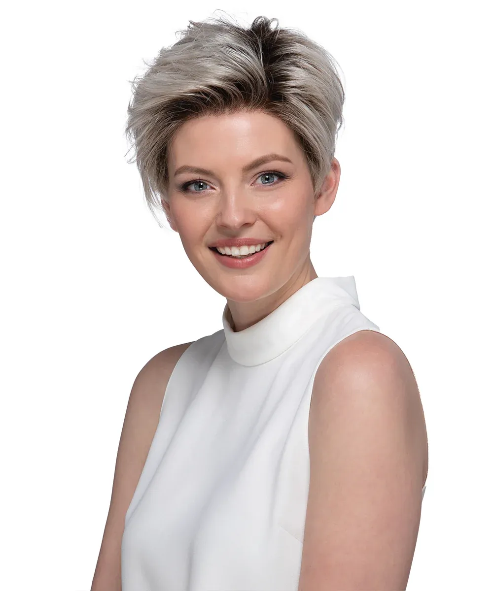 Petite Easton | Monofilament Top | Synthetic Wig