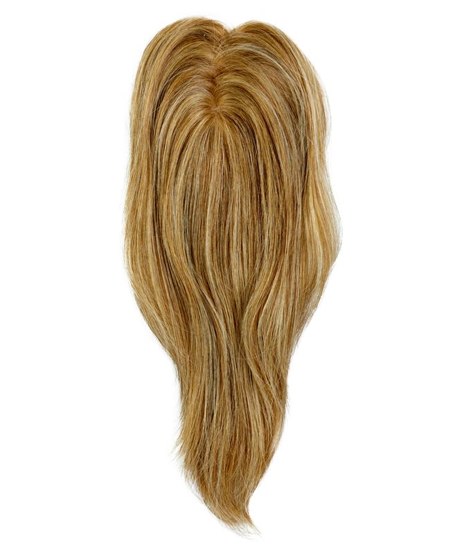 Mono Wiglet 12-HH | 100% Human Hair Topper with Monofilament Base