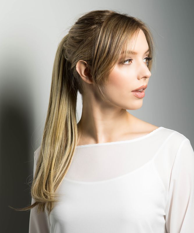Pony Wrap 35 cm – Short &amp; Stylish Ponytail Extension for a Natural Look