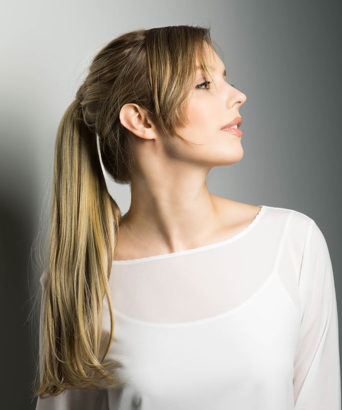 Pony Wrap 45 cm – Quick &amp; Stylish Ponytail Extension for Instant Volume
