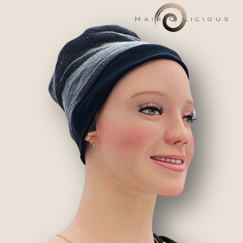Comfortable and Stylish Cap - Blue pixel, Mary Lyne