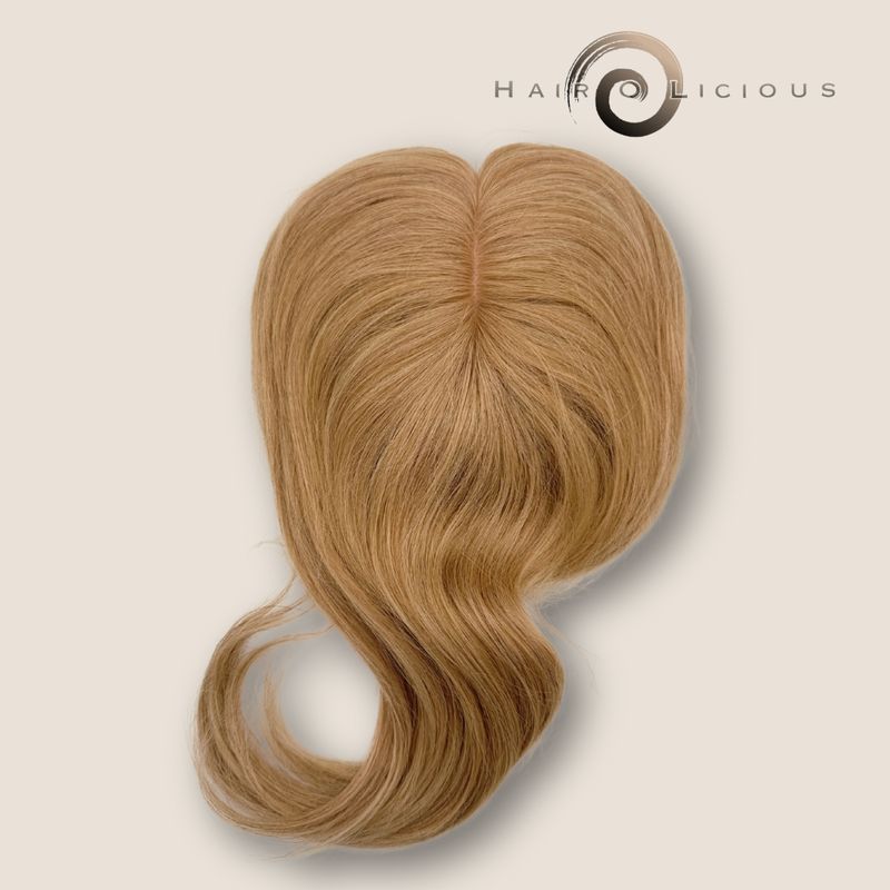 Top Secret Affordable Chic | Color 27 Dark Blond | 13x15 cm |  Hairlength 14 inch/ 35 cm  | 50 Gram