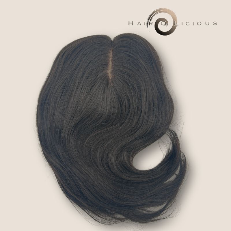 Top Secret Affordable Chic | Color 1B Natural black| 13x15 cm |  Hairlength 14 inch/ 35 cm  | 50 Gram