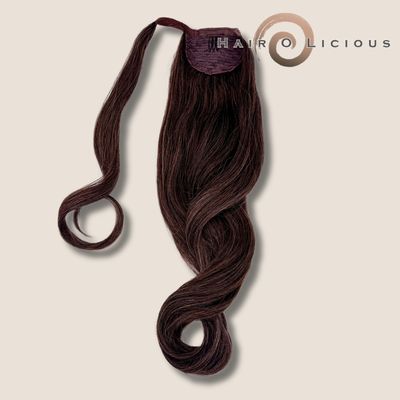 Clip in Ponytail | Dark Brown | 60-65cm