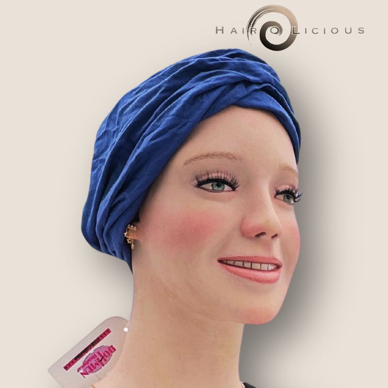 Comfortable and Stylish Cap | Model: Kim | Color B246Blue | Dohmen Headwear