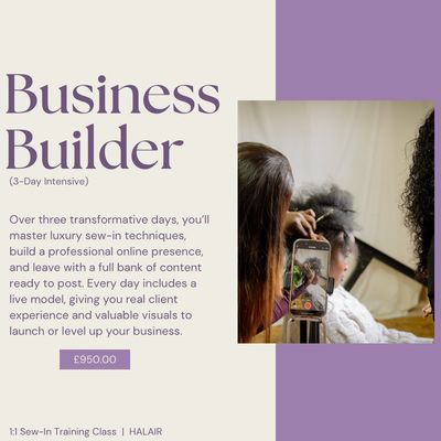 Sew-In Skills + Business Builder (3-Day Intensive)