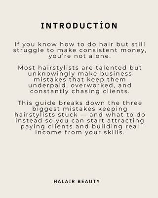 3 Mistakes Keeping Hairstylists Broke - Halair Guide