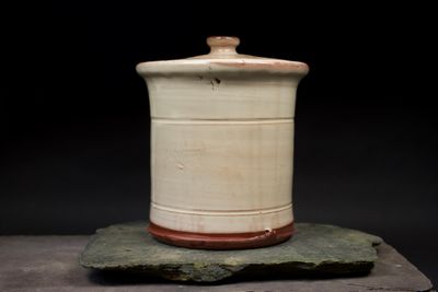 Lidded storage jar - medium