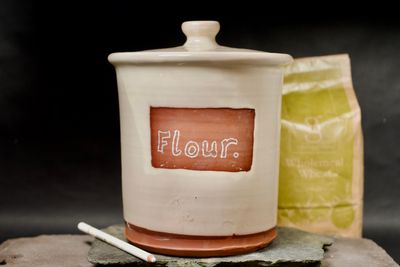 Lidded storage jar - Large