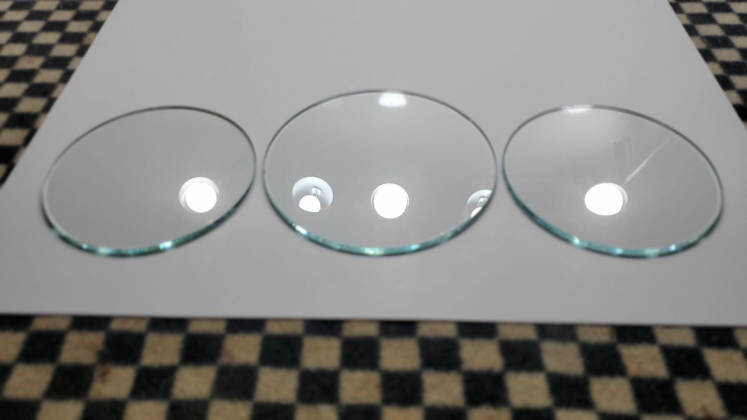 914 Porsche Glass Gauge Lens set - Clear