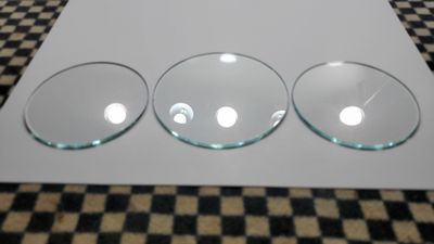 914 Porsche Glass Gauge Lens set - Clear