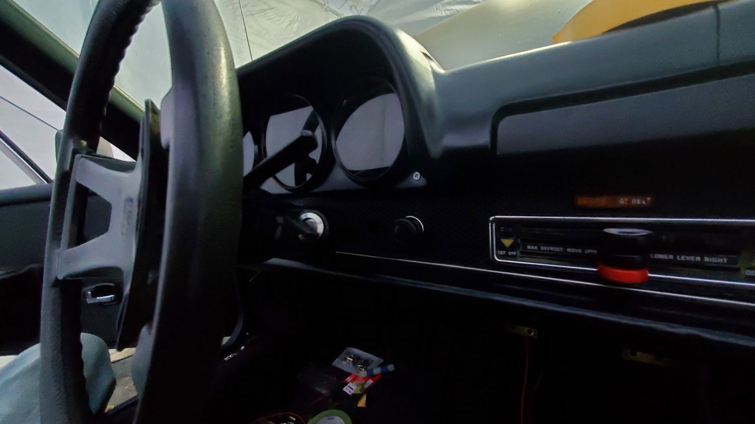 914 Porsche Blacked out Gauge Kit &#39;Ultimate LED&#39; / Restoration