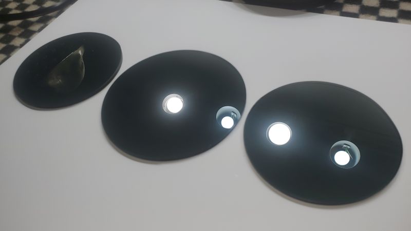 914 Porsche Glass Gauge Lens set - Dark Smoke Tinted Glass