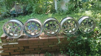 914 Porsche 2.0 Polished Fuchs Wheels