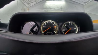 Blacked out Porsche Gauges
