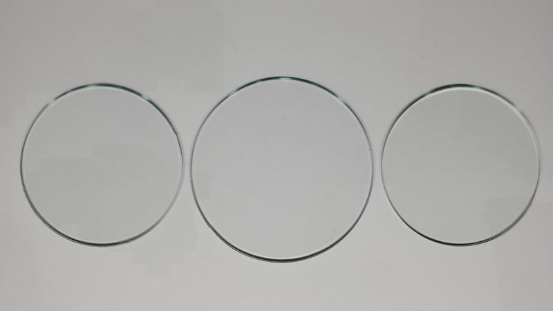 Porsche 914 Gauge Lens Set Clear Glass (1970-1976)