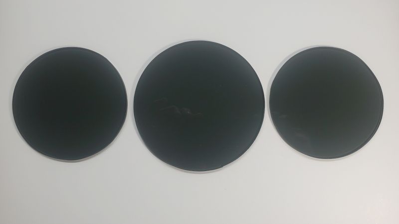 Porsche 914 Gauge Lens Set Dark Tinted Glass (1970-1976)
