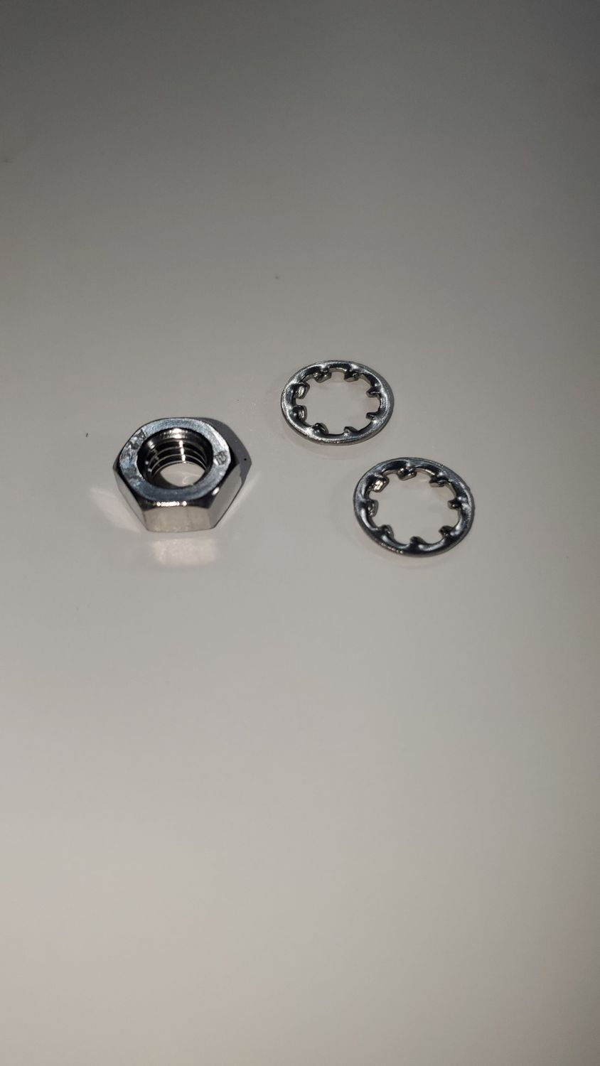 Stainless Steel Dash Ground Nut/Star Washers