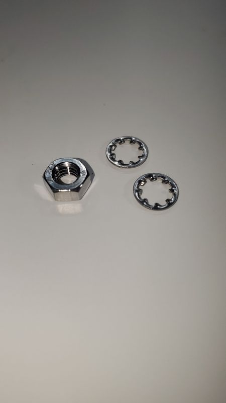 Stainless Steel Dash Ground Nut/Star Washers