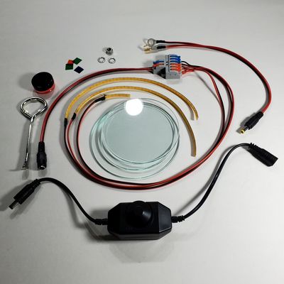 Porsche 914 Gauge 'Ultimate LED' Restoration Kit With Glass