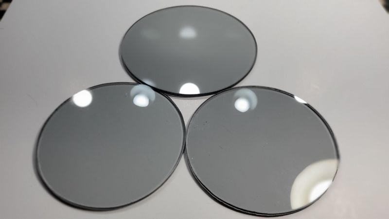 914 Porsche Glass Gauge Lens set - Medium Smoke Grey Tinted Glass 914 Porsche Glass Gauge Lens set - Medium Smoke Grey Tinted Glass