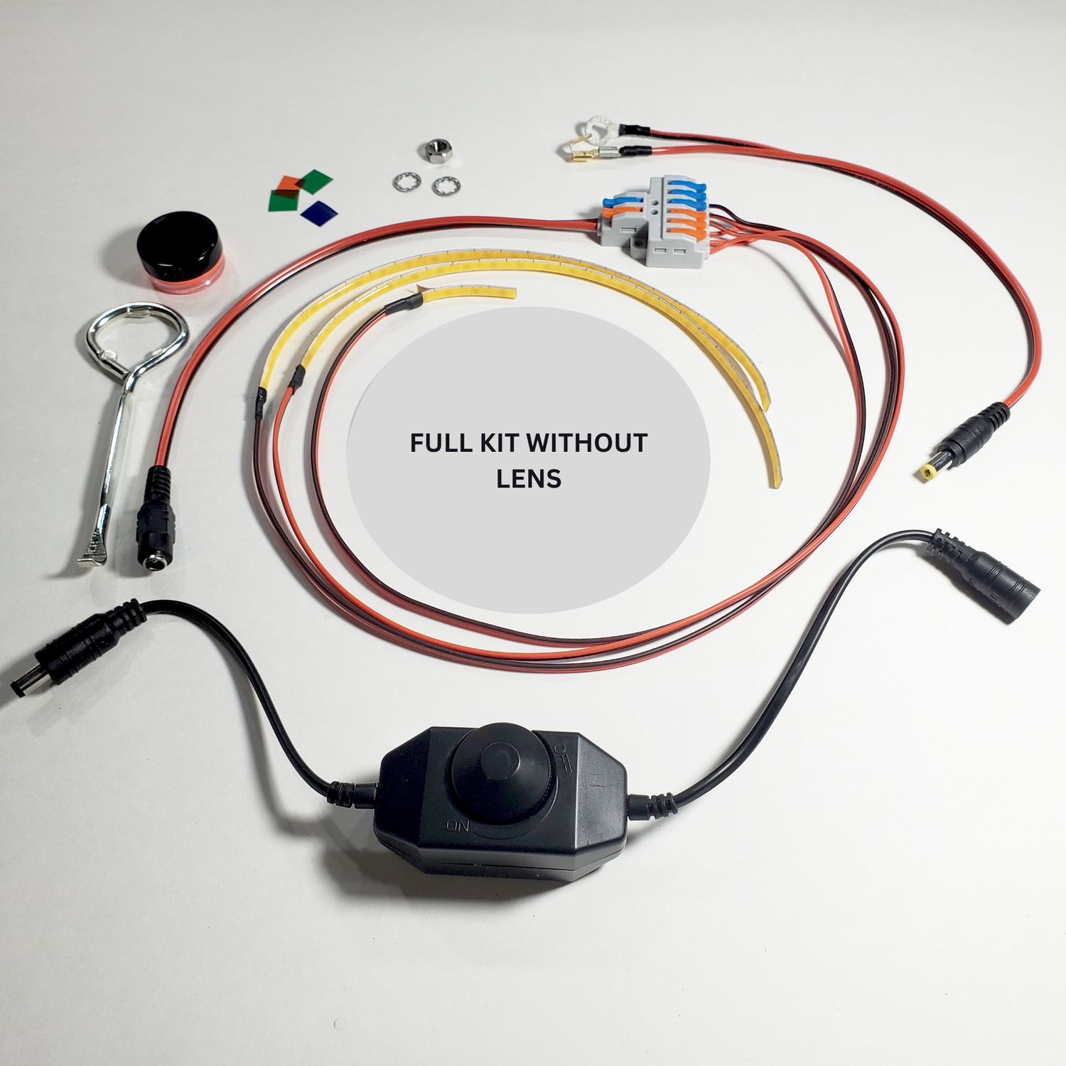 Complete Porsche 914 Gauge 'Ultimate LED' Restoration Kit (without glass)