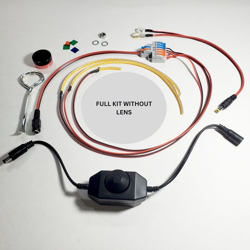 Complete Porsche 914 Gauge 'Ultimate LED' Restoration Kit (without glass)