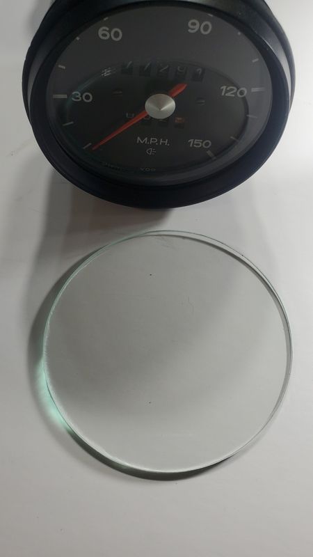 Porsche 914 Tachometer Clear Replacement Lens (1970–1976) Porsche 914 Tachometer Clear Replacement Lens (1970–1976)