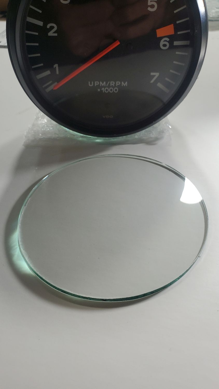 Porsche 914 Tachometer Clear Replacement Lens (1970–1976)